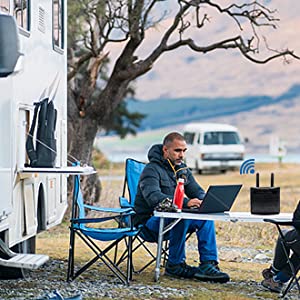 OEM 4G double SIM WiFi Router Support Voice réclamant le Ministère de l'Intérieur 5